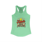 Mom Tennis Mom Racerback Tank – Personalized Name & Number Option | Lightweight Women’s Tennis Tank Top - Magnolia Wild SC