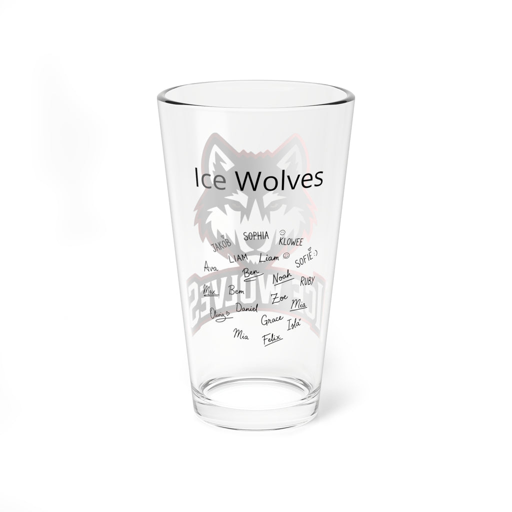 All-Star Team Glass — Personalized Front Logo & Back Message - Magnolia Wild SC