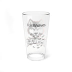 All-Star Team Glass — Personalized Front Logo & Back Message - Magnolia Wild SC