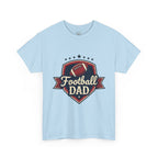 Retro Badge Style: The Vintage Football Dad Shield Tee - Magnolia Wild SC