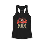 Baseball Mom Racerback Tank – Personalized Name & Number Option - Magnolia Wild SC
