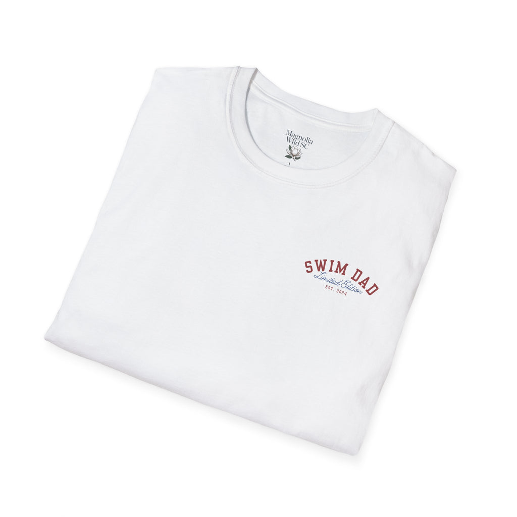Proud Girl Dad Swim T-Shirt - Perfect Gift for Swim Dads - Magnolia Wild SC