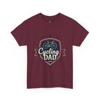 Retro Badge Style: The Vintage Cycling Dad Shield Tee - Magnolia Wild SC