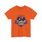 Retro Badge Style: The Vintage Football Dad Shield Tee
