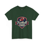 Retro Badge Style: The Vintage Football Dad Shield Tee