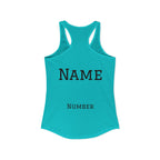 Softball Mom Racerback Tank – Personalized Name & Number Option - Magnolia Wild SC