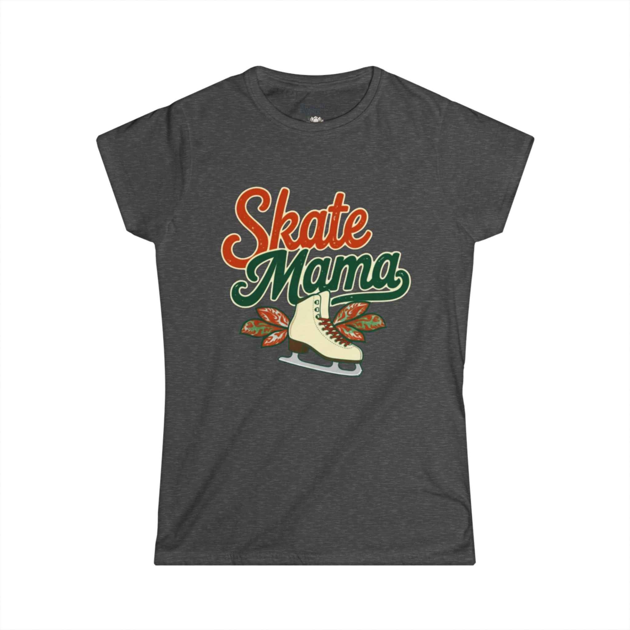 Retro Figure Skating Mama Tee