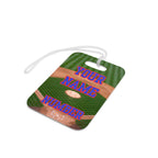 Baseball Luggage Tag — Customizable Name & Number with Game Checklist - Magnolia Wild SC