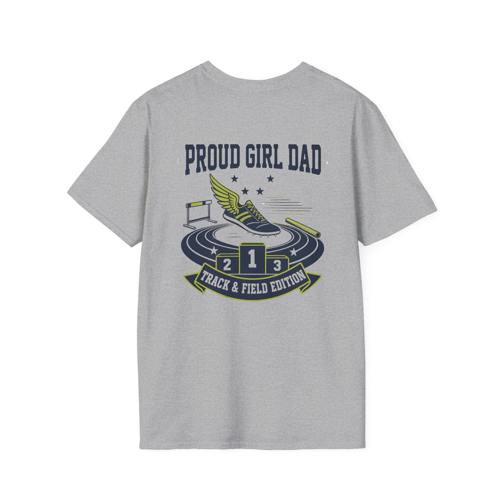 Proud Girl Dad Track T-Shirt - Magnolia Wild SC