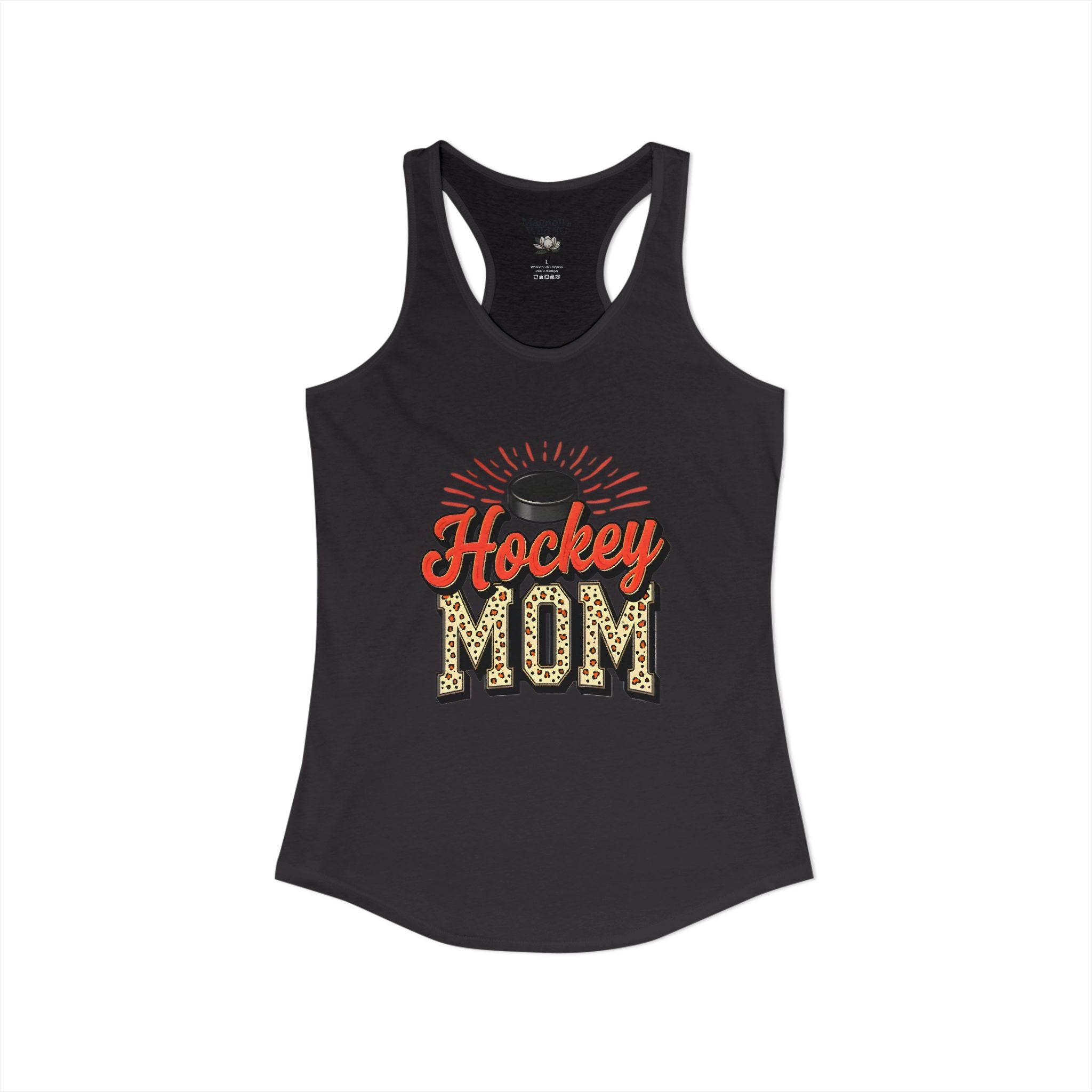 Hockey Mom Racerback Tank – Personalized Name & Number Option - Magnolia Wild SC