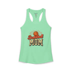 Basketball Mom Racerback Tank – Personalized Name & Number Option | Lightweight Women’s Basketball Tank Top - Magnolia Wild SC