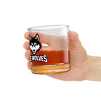 Personalized Full-Color Whiskey Rocks Glass (10oz) – Custom Team Logo, Name & Message | Coach Gift, Father’s Day Gift, Sports Team Keepsake