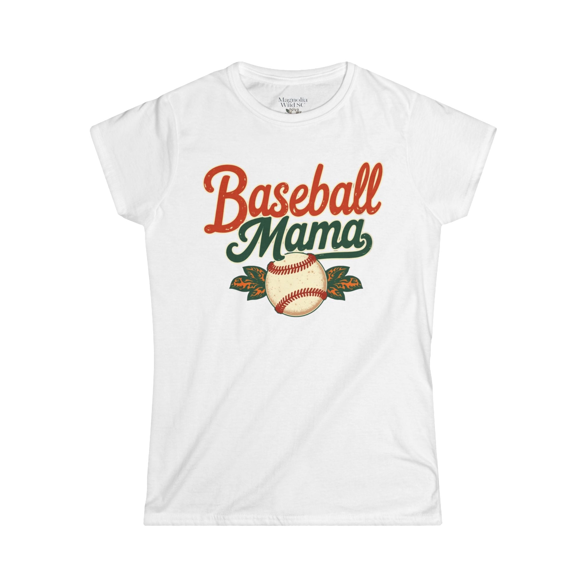 Retro Baseball Mom Tee