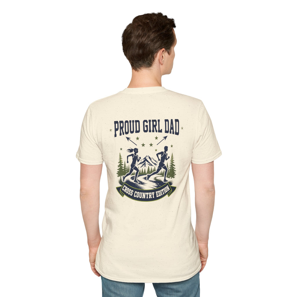 Proud Girl Dad Cross Country T-Shirt - Magnolia Wild SC