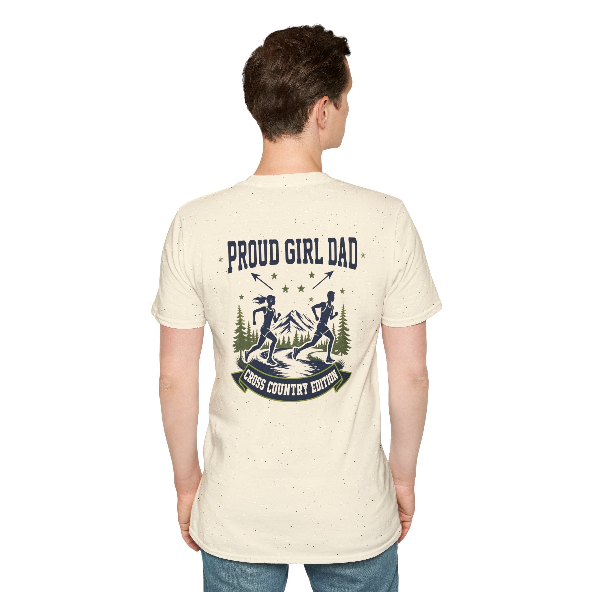 Proud Girl Dad Cross Country T-Shirt - Magnolia Wild SC