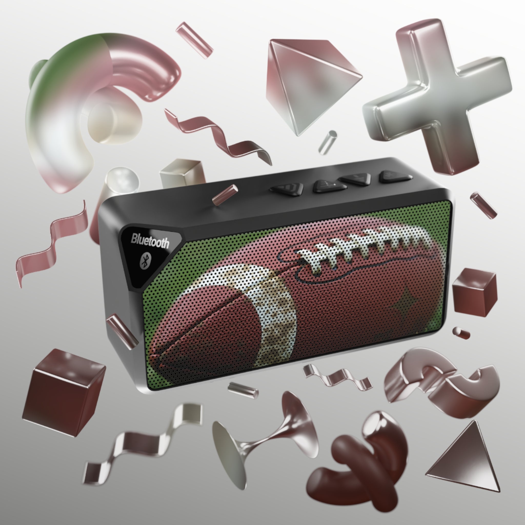 Football Bluetooth Speaker — Jabba-Inspired Portable Speaker - Magnolia Wild SC