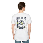 Proud Girl Dad Volleyball T-Shirt - Perfect Gift for Volleyball Dads - Magnolia Wild SC