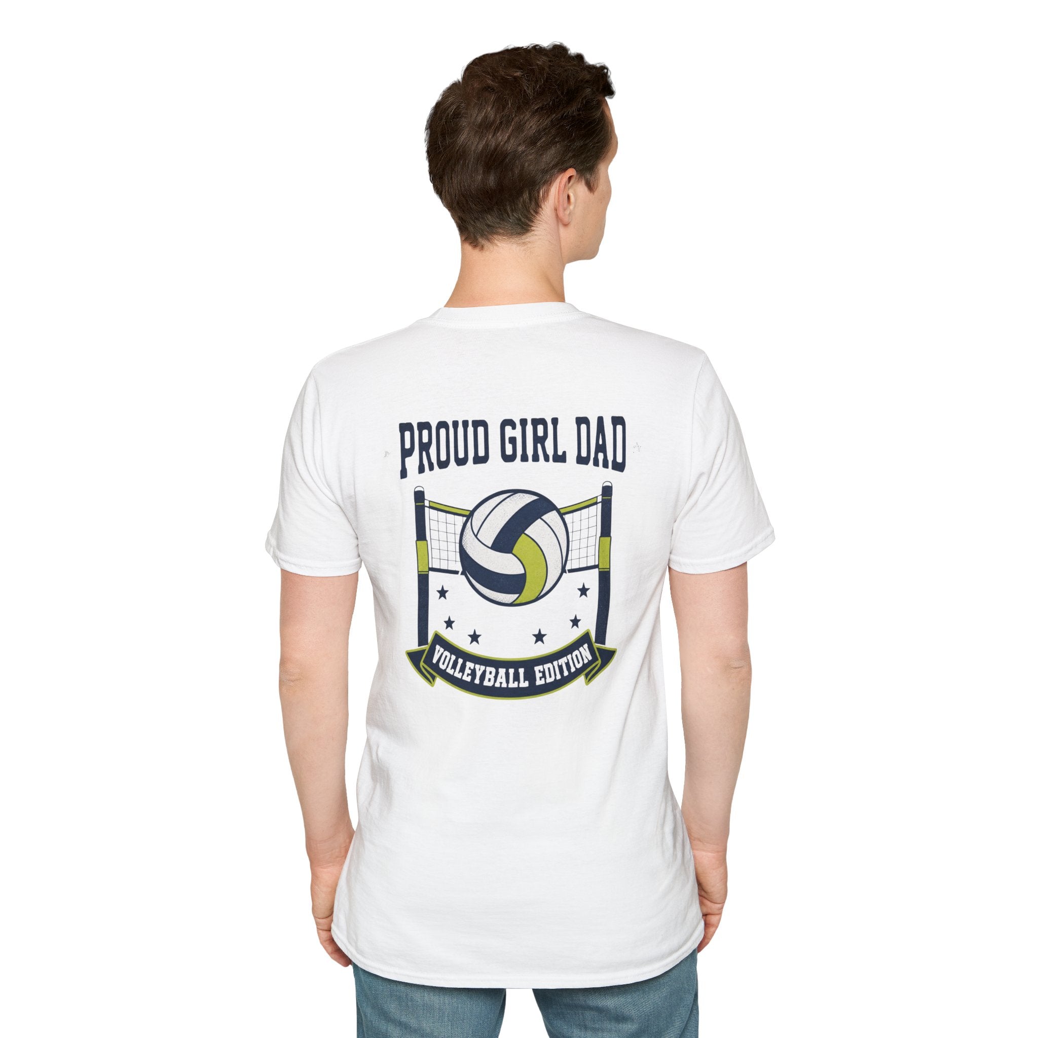Proud Girl Dad Volleyball T-Shirt - Perfect Gift for Volleyball Dads - Magnolia Wild SC