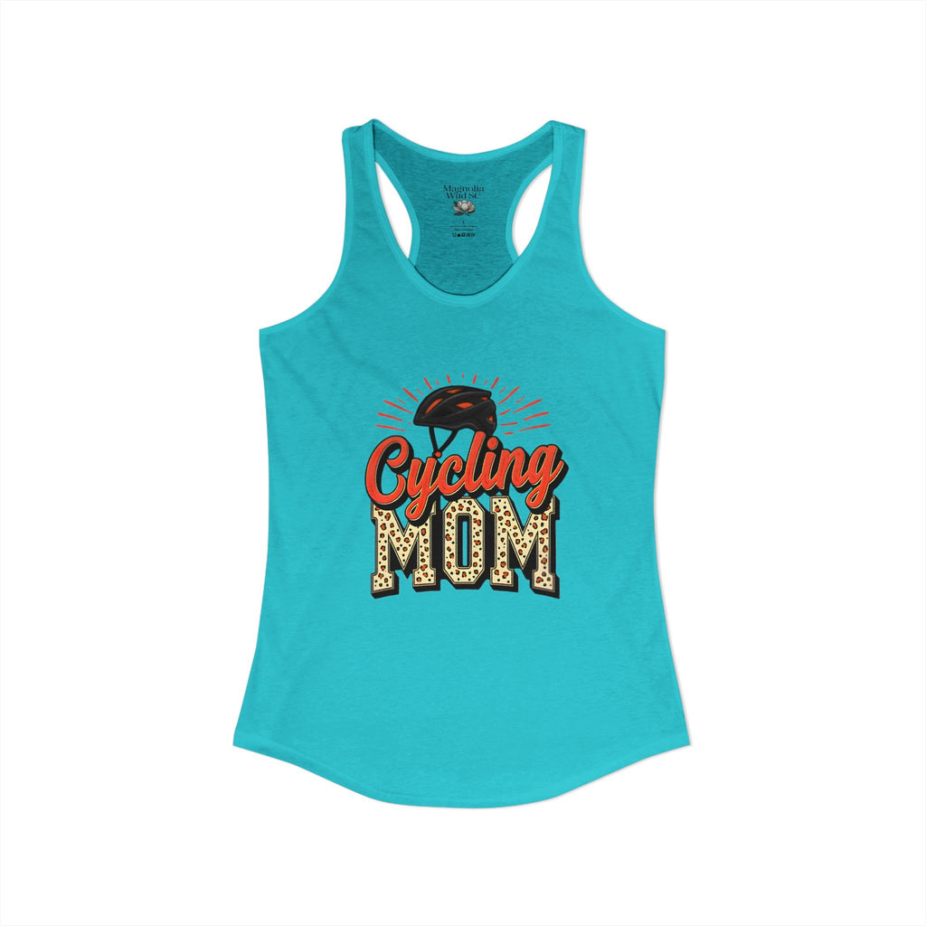 Personalized Cycling Mom Racerback Tank – Personalized Name & Number Option | Lightweight Women’s Cycling Tank TopCycling Racerback Tank - Magnolia Wild SC