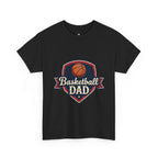Retro Court Style: The Vintage Basketball Dad Shield Tee - Magnolia Wild SC