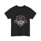 Retro Badge Style: The Vintage Cycling Dad Shield Tee - Magnolia Wild SC
