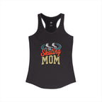 Figure Skating Mom Racerback Tank – Personalized Name & Number Option | Lightweight Women’s Figure Skating Tank Top - Magnolia Wild SC