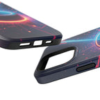 Neon Laser Hockey Puck Impact-Resistant Phone Case - Magnolia Wild SC
