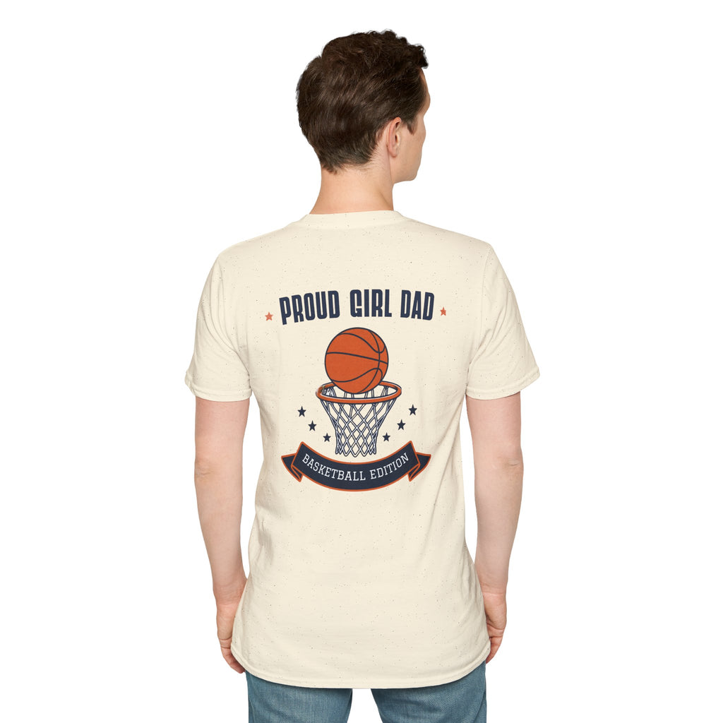 Proud Girl Dad Basketball T-Shirt - Magnolia Wild SC