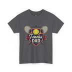 Retro Badge Style: The Vintage Tennis Dad Shield Tee - Magnolia Wild SC