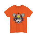 Retro Badge Style: The Vintage Tennis Dad Shield Tee