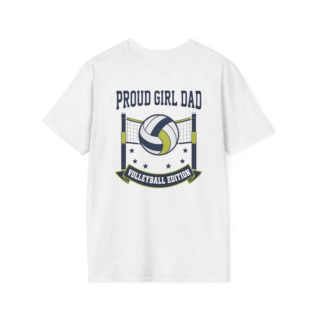 Proud Girl Dad Volleyball T-Shirt - Perfect Gift for Volleyball Dads