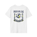 Proud Girl Dad Volleyball T-Shirt - Perfect Gift for Volleyball Dads