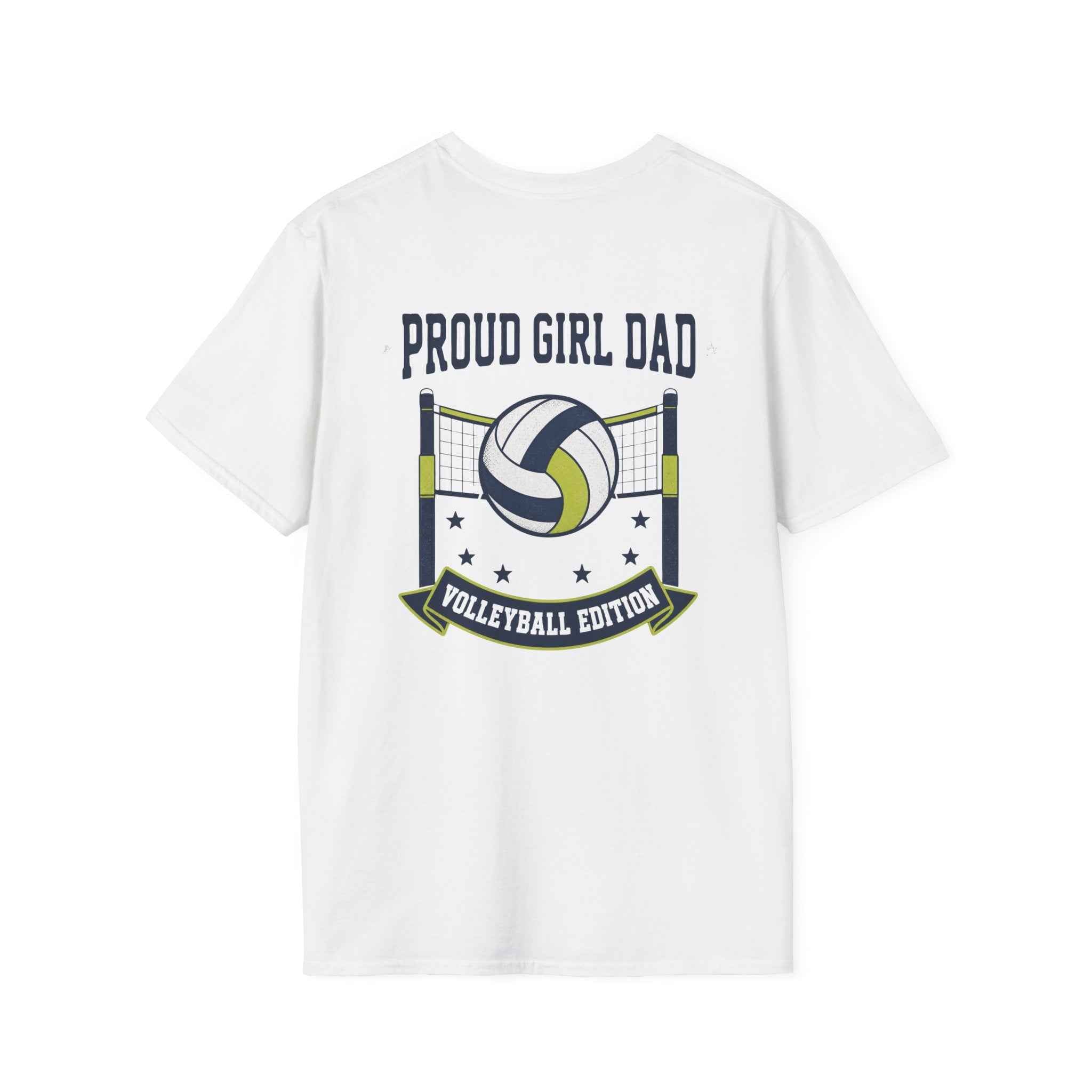 Proud Girl Dad Volleyball T-Shirt - Perfect Gift for Volleyball Dads