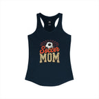 Soccer Mom Racerback Tank – Personalized Name & Number Option | Lightweight Women’s Soccer Tank Top - Magnolia Wild SC
