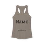 Personalized Figure Skating Racerback Tank - Magnolia Wild SC