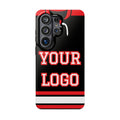 Personalized Hockey Jersey Samsung Case — Team Logo, Player Name & Number Customizable - Magnolia Wild SC