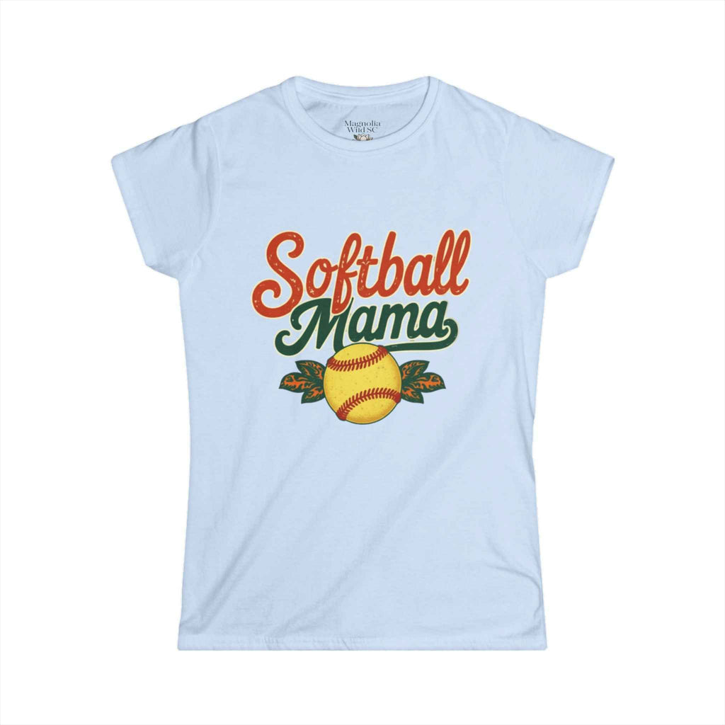 Retro Softball Mama Tee