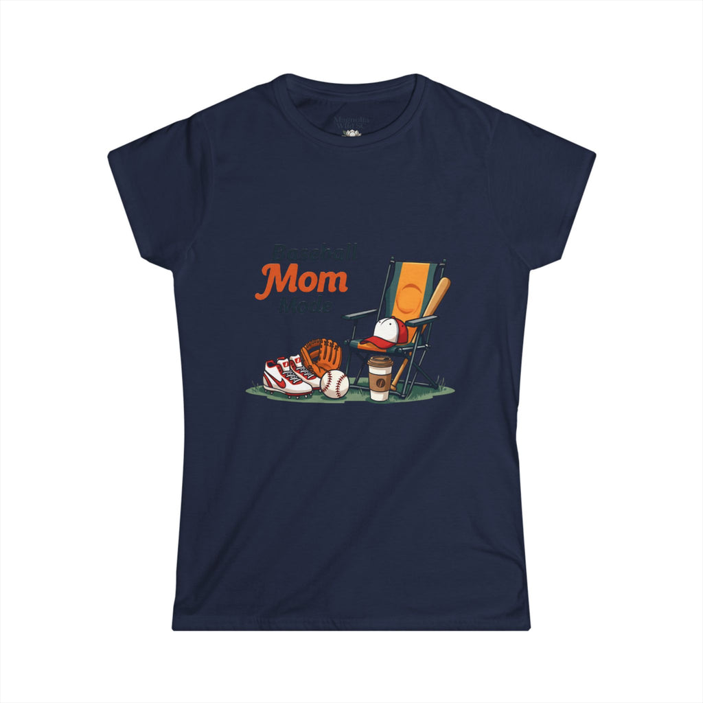 Baseball Mom Mode Tee - Magnolia Wild SC