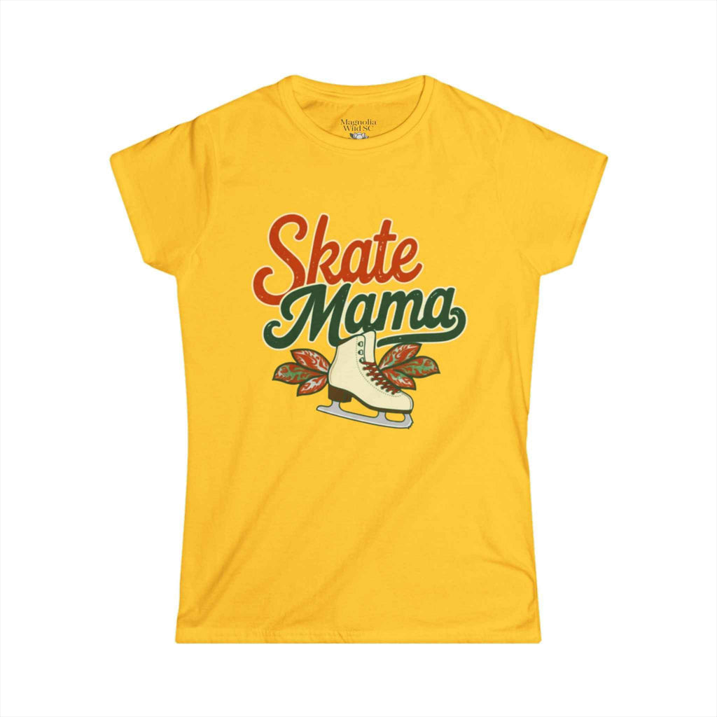 Retro Figure Skating Mama Tee