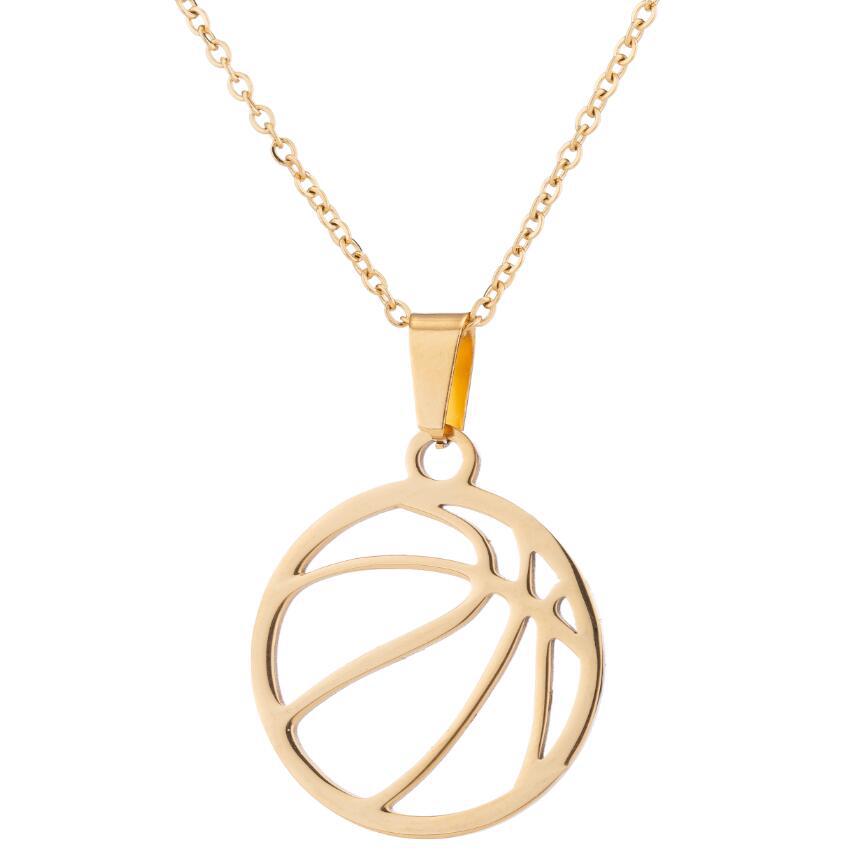 Volleyball Pendant Necklace – Sporty Everyday Jewelry for Fans - Magnolia Wild SC