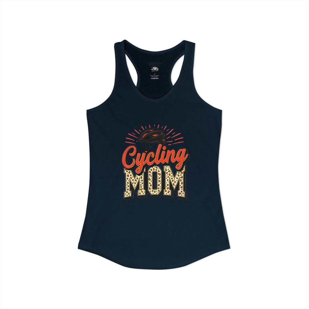 Personalized Cycling Mom Racerback Tank – Personalized Name & Number Option | Lightweight Women’s Cycling Tank TopCycling Racerback Tank - Magnolia Wild SC