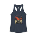 Track Mom Racerback Tank – Personalized Name & Number Option