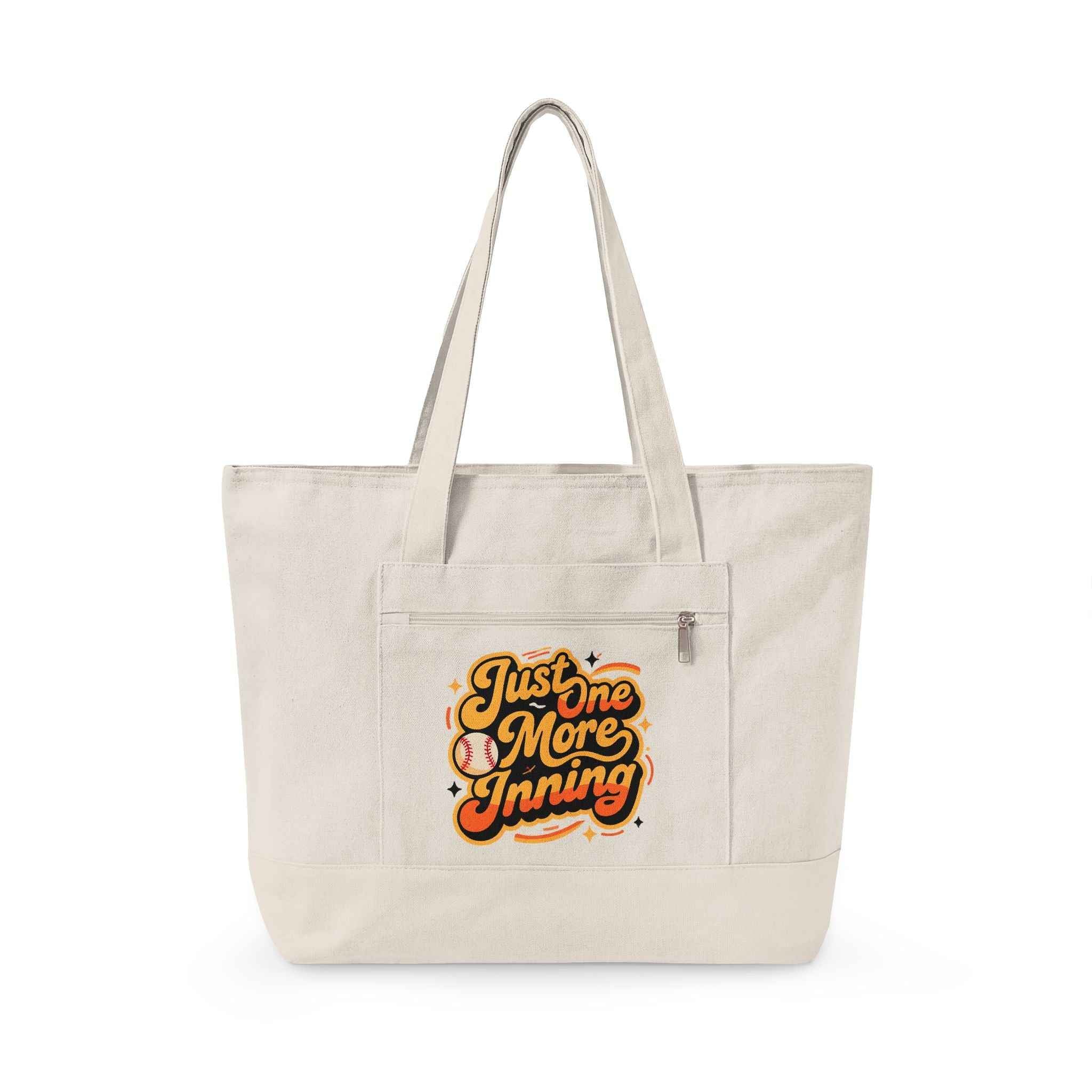 Personalized "One More Inning" Ballpark Tote