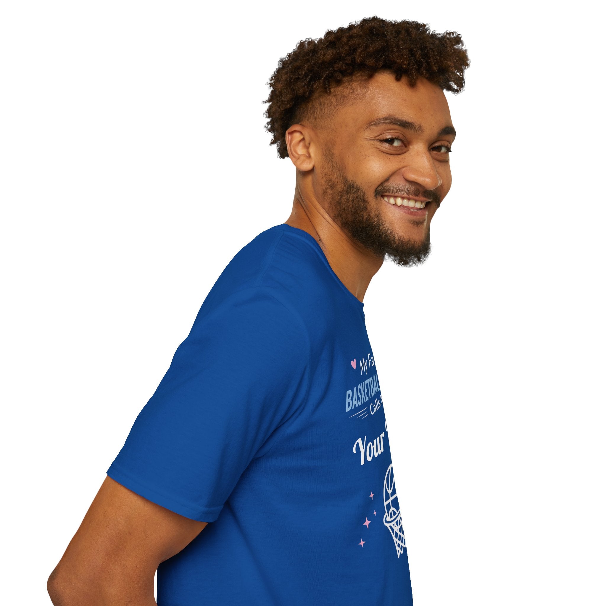 Personalized “My Favorite Basketball Player Calls Me” T-Shirt – Custom Name Basketball Tee - Magnolia Wild SC