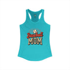 Baseball Mom Racerback Tank – Personalized Name & Number Option