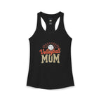Volleyball Mom Racerback Tank – Personalized Name & Number Option | Lightweight Women’s Volleyball Tank Top - Magnolia Wild SC