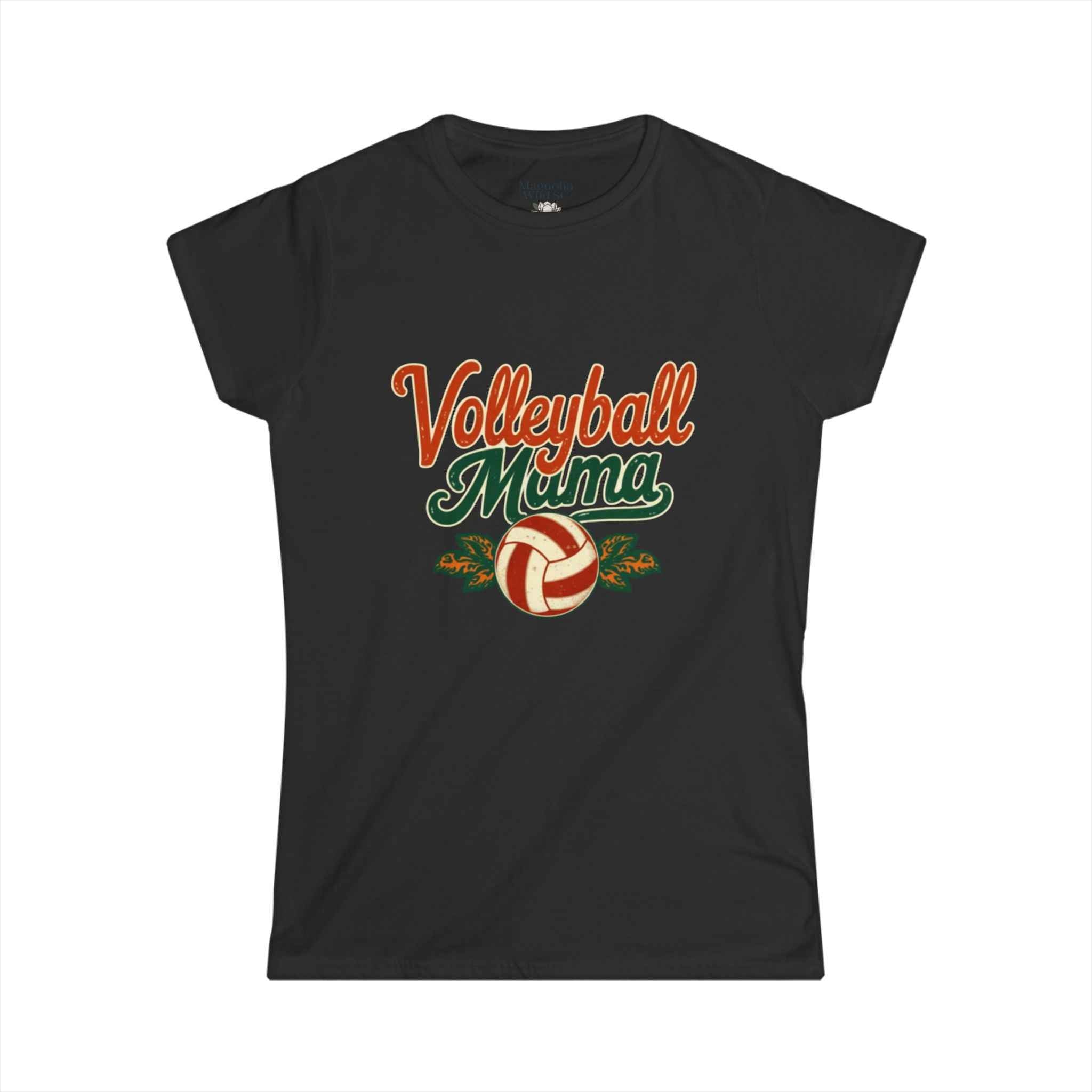 Retro Volleyball Mama Tee