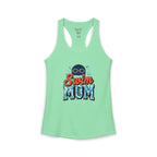 Swim Mom Racerback Tank – Personalized Name & Number Option | Lightweight Women’s Swim Tank Top - Magnolia Wild SC
