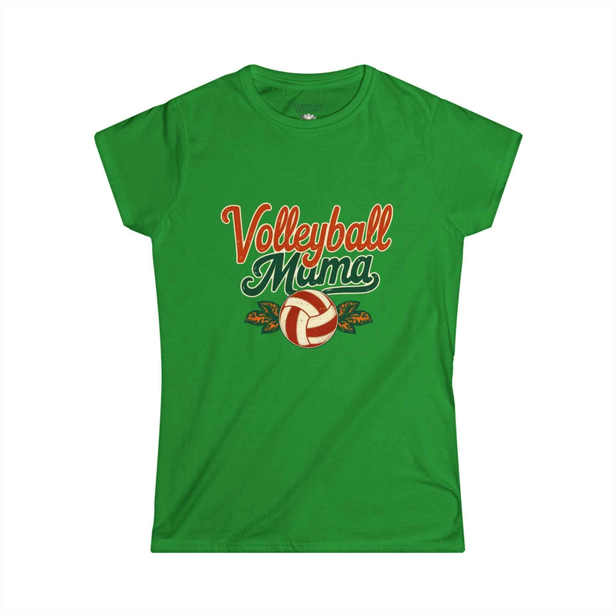 Retro Volleyball Mama Tee