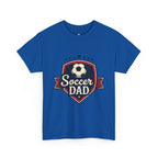 Retro Badge Style: The Vintage Soccer Dad Shield Tee - Magnolia Wild SC